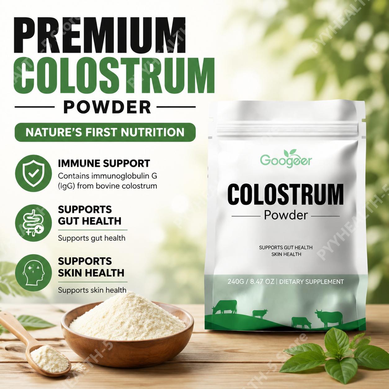 Colostrum Bovine Powder - Bovine Colostrum Powder Supports Immune Gut