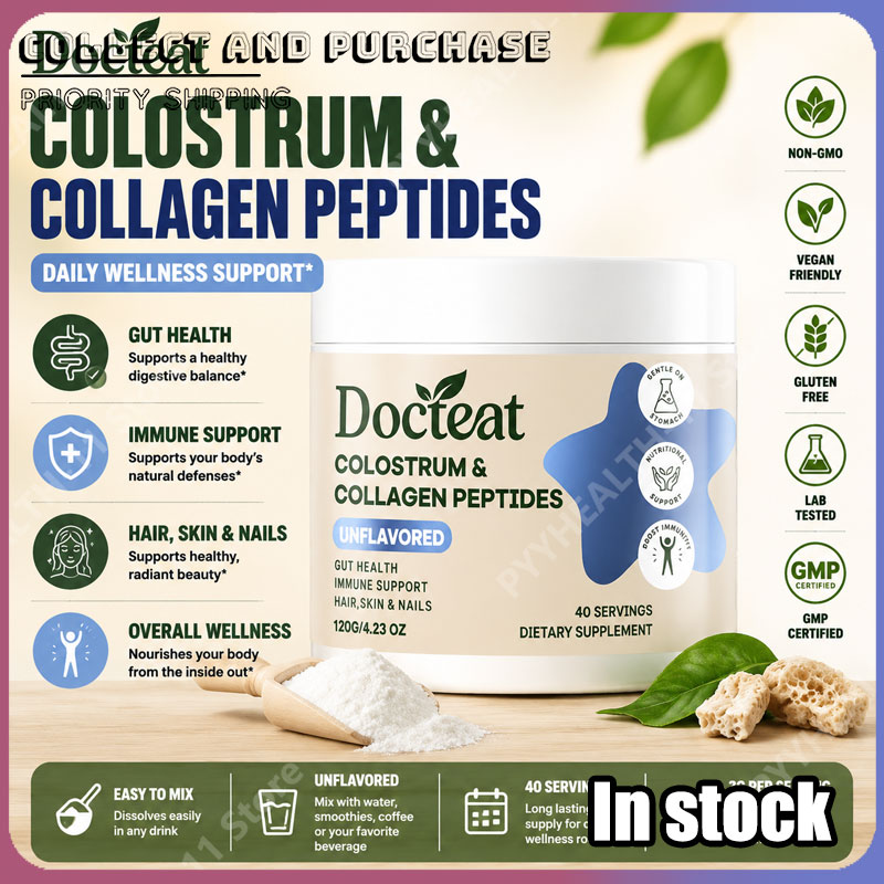 Colostrum Bovine Powder - Docteat Gut Health Nutrition Powder with