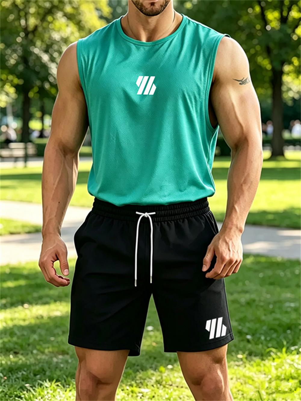 2026 new Men's Brand Vest Two- - огляд і ціна Fitness & Nutrition Lab Zapopan