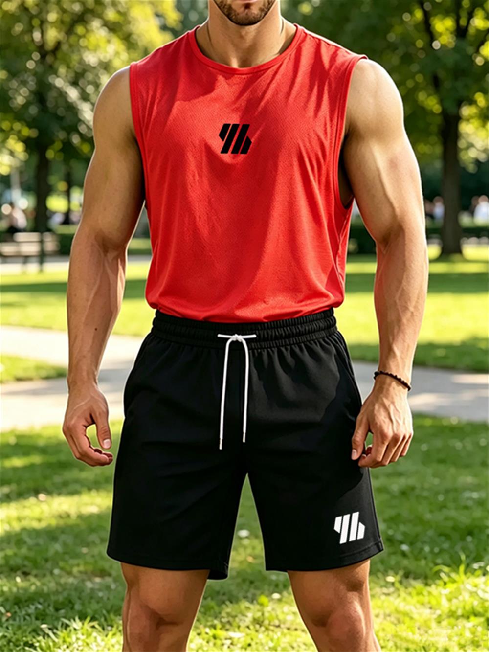 2026 new Men's Brand Vest Two- - огляд і ціна Fitness & Nutrition Lab Zapopan